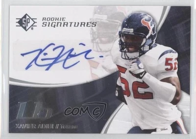 2008 SP Rookie Signatures Xavier Adibi #160 Rookie Auto RC - Image 1 of 2