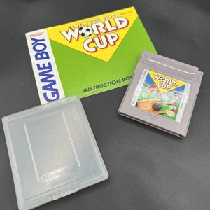 Gameboy World Cup, game, case and booklet. Tested and working - Picture 1 of 2