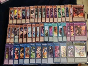 Yugioh 47 Card Dragon Link Fiendsmith Deck Core Ravine Red Eyes Chaos Emperor - Picture 1 of 1