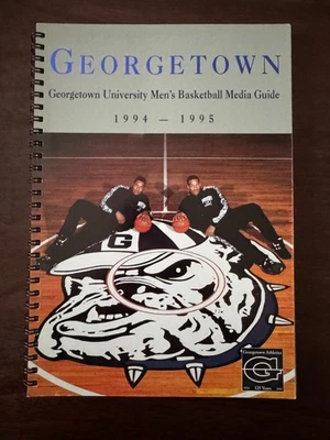 Georgetown 1994-95 - Guía de medios - Baloncesto NCAA para hombre - Allen Iverson Foto 1 de 4