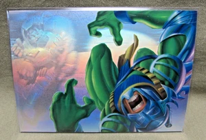 1995 FLAIR MARVEL ANNUAL HOLOBLAST HULK VS. TRAUMA CHASE CARD # 7 NM/M Fleer - Picture 1 of 2