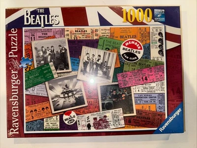 NUEVO Rompecabezas de 1000 piezas sellado de entradas de Ravensburger The Beatles 2017  Foto 1 de 2