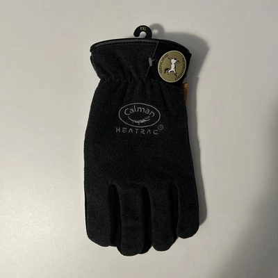 Nuevo Caimán Negro Genuino Piel de Ciervo Palma Vellón Espalda Heatrac Aislado 2X-Grande Foto 1 de 4