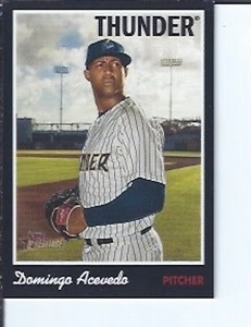 Domingo Acevedo 2019 Topps Heritage Minors Black Parallel #ed/50 - Imagen 1 de 1