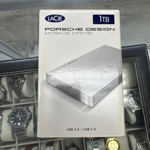 #AI) LaCie Porsche Design 1TB AR25U32 External Hard Drive USB 3.0 Portable - Picture 1 of 7