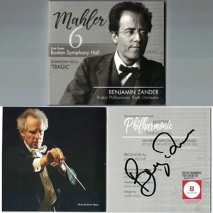 Benjamin ZANDER Signiert MAHLER Symphony No.6 Live 2CD Boston Philharmonic Youth - Bild 1 von 1