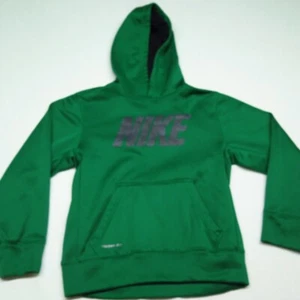 Nike Therma Fit Youth Green Pullover Hoodie  Size M - Picture 1 of 8