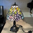 Tiffany+Style++Lamp+Stained+Glass+Desk+night+stand+Light+Detailed+Metal+Base