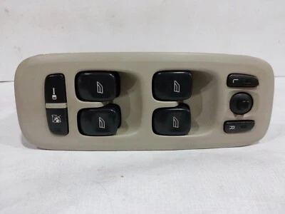 Volvo 2004 S60 S80 V70 XC70 XC90 Master Power Window Switch 30658146 Light Beige - Image 1 of 4