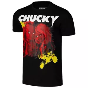 Chucky Good Guys x Reason T-Shirt XL Black Bride Tiffany Child's Play RARE NEW - Picture 1 of 13