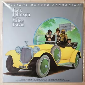 Miles Davis Jack Johnson Mobile Fidelity Sealed 180g Audiophile Vinyl Numbered - Picture 1 of 2