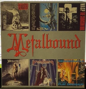 METALBOUND VARIOUS CD EMI COMPILATION PROMO AUSTRALIA CD 1992 IRON MAIDEN WASP + - Bild 1 von 2