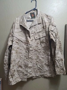 USMC Blouse Jacket Desert Marpat MCCUU Medium Regular Propper - Picture 1 of 6