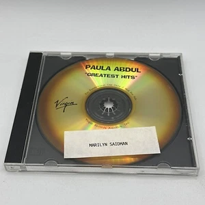 Paula Abdul 2000 CD Greatest Hits In house Promo VERY RARE Virgin America HTF - Picture 1 of 7