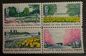US #1365-1368 MNH OG Beautification America - Picture 1 of 2