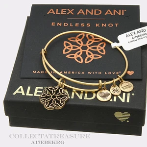 Auténtico Brazalete Dije Oro Rafaeliano Nudo Infinito (iii) Alex and Ani - Imagen 1 de 1
