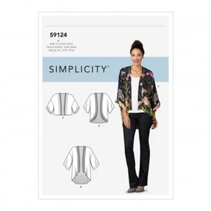 Simplicity Sewing Pattern 9124 - Jackets - Picture 1 of 3