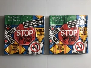 TWO 16-Packs of "Stop Getting Old" Party Luncheon Napkins - BRAND NEW - Picture 1 of 4