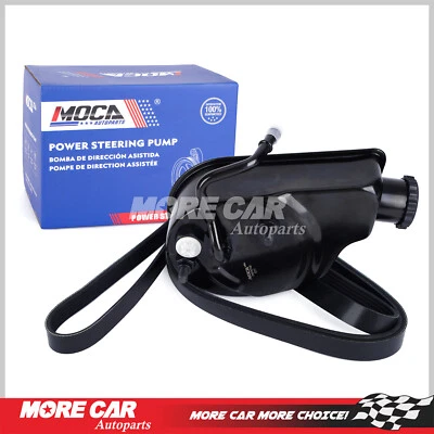 Power Steering Pump Serpentine Belt for 97-00 Chevy GMC C1500 K2500 Yukon Tahoe - Image 1 of 4