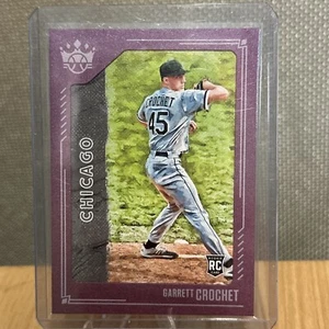 2021 DIAMOND KINGS PLUM FRAMED PARALLEL RC GARRETT CROCHET - Picture 1 of 2