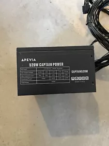 Apevia 520W Captain Power Captain520W Power Supply ATX AC 115/230V Switch - Picture 1 of 3