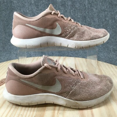 Nike Shoes Womens 9.5 Flex Contact Running Sneakers Lace Up 908995-102 Pink - Image 1 of 4