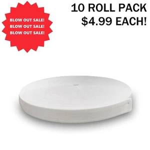 Weiße elastische Spule für Nähen & Kleidung 3/4" x 44 Yard (10 Rollen Paket) - Bild 1 von 1
