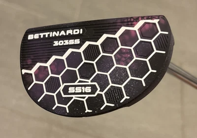 Bettinardi Golf SS16 MicroHoneyComb Face Galaxy 303SS Putter - RH - 35 in w/COA - Image 1 of 4
