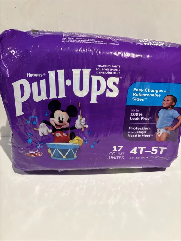 Pantalones de entrenamiento Pull-Ups, Disney Junior Mickey, 4T-5T (38-50 libras) 17 pantalones Foto 1 de 1