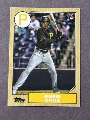 2022 Topps Archives Oneil Cruz RC #211 Pittsburgh Pirates - Image 1 of 2