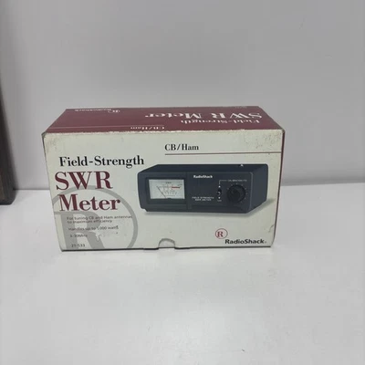 Open Box - Vintage Radio Shack SWR Power Meter 3-30MHZ 2000W 21-534 CB/HAM - Image 1 of 4