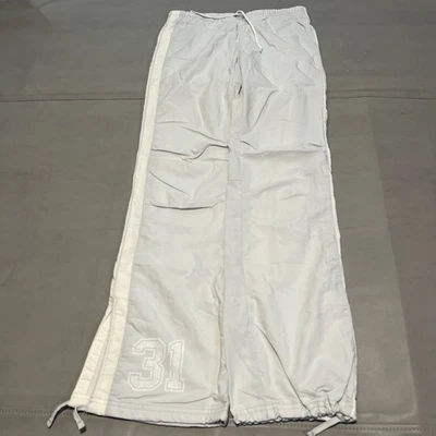 VTG Y2K Abercrombie Fitch Women Track Pant Rave Parachute Wide Baggy-XS-3089 - Image 1 of 4
