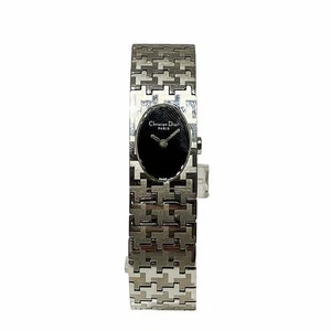 Christian Dior Miss Dior D70-100 Quartz Black Dial Watch Watch Free Shipping [Us - Picture 1 of 9