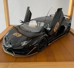 Large 1:18 Lamborghini Aventador SVJ63 Diecast Collectible Model Alloy Metal Car - Picture 1 of 9