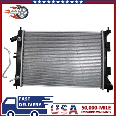 Aluminum Core Radiator For 2013 2014 2015 Hyundai Elantra Gt 1.8L 2.0L - Imagem 1 de 4