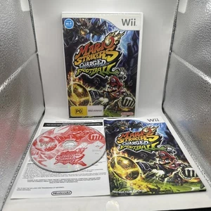 Mario Strikers Charged Football • Nintendo Wii Game + Manual (2007) PAL AUS - Picture 1 of 5