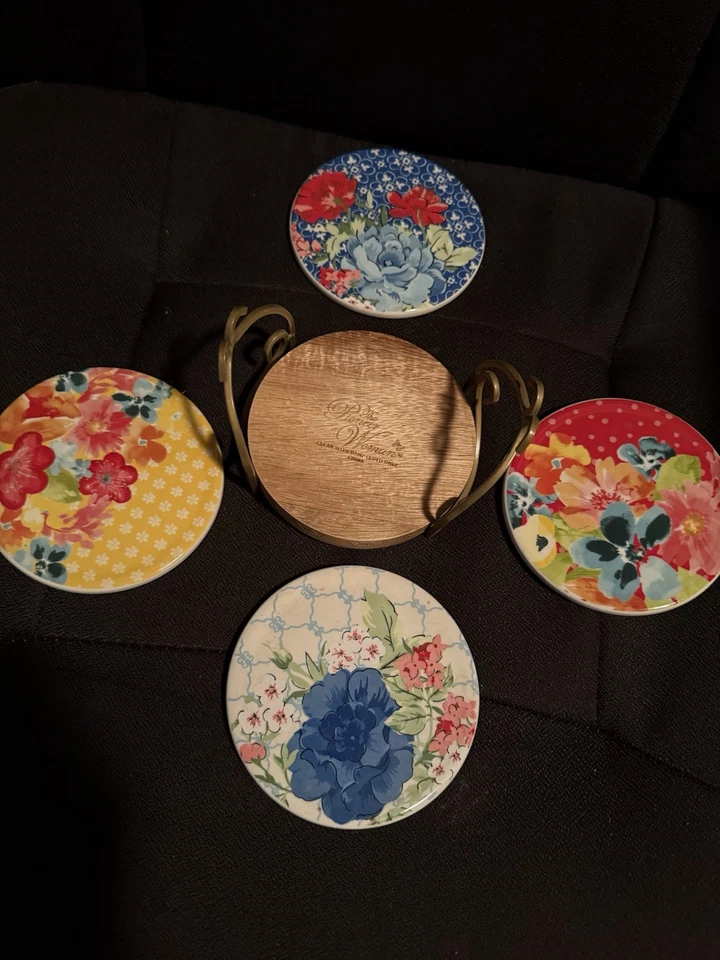 4 posavasos y un soporte floral Medley Pioneer para mujer Foto 1 de 4