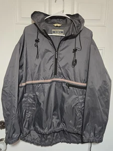 Ocean Pacific OP Jacke Windbreaker Herren Gr. XL grün Kapuzenpullover Vintage Surf - Bild 1 von 3