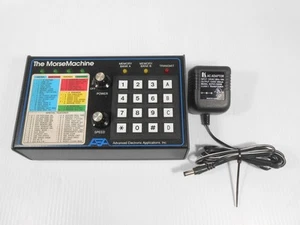 AEA MM-3 Morse Machine Contest Keyer Trainer with AC Adapter. - Zdjęcie 1 z 11