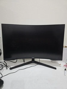 SAMSUNG Odyssey 32" 1000R Curved Gaming Monitor LS32CG550ENXZA - Picture 1 of 9