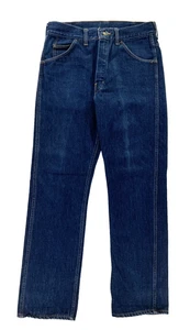 Vintage 70s Blue Jeans Diamond Double U Men’s Size Medium 32 X 30 - Picture 1 of 10