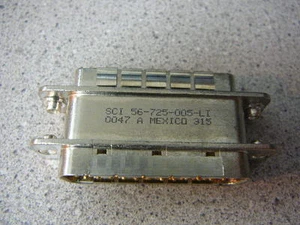 D-Subminiature Adapter & Gender Changer Filtered 25P/S 4000pF Pi **NEW** - Picture 1 of 4