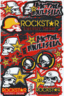 New Rockstar Energy Motocross ATV Racing Graphic stickers/decals sheet. st181