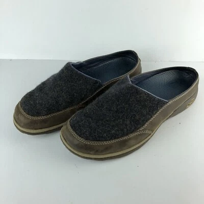 MOCASINES DE FIELTRO CHACO QUINN MUSGO MARRÓN AZUL PÚRPURA VERDE J105450 MUJER TALLA 7 SH6 Foto 1 de 4