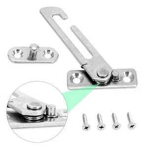 2 Pairs Security Window Restricto Child Lock Safety Catch Free Screws Included - Picture 1 of 11