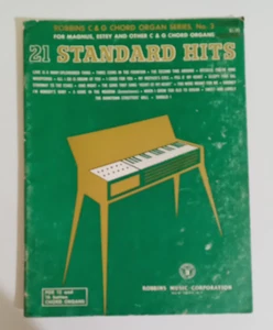 Robbins C & G Orgel Serie Nr. 3 21 Standard Hits Notenbuch Robbins Music - Bild 1 von 5