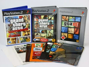 Sony Playstation 2 PS2 GTA Grand Theft Auto Bundle III Liberty City Stories San - Bild 1 von 3