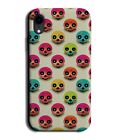 Colourful Skull Heads Phone Case Cover Skulls Faces Kids Neon Halloween CI05