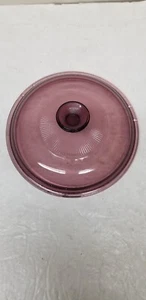 PYREX CORNING WARE VISIONS V2.5C CRANBERRY COOKWARE 2.5 L 2 1/2 QT LID ONLY USA - Picture 1 of 4
