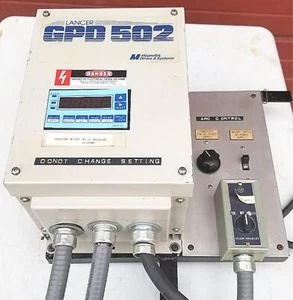 LANCER MAGNETEK GPD 502 3PHASE PLUS ALLEN BRADLEY POWER CONTROL SWITCH FREE SHIP - Picture 1 of 12